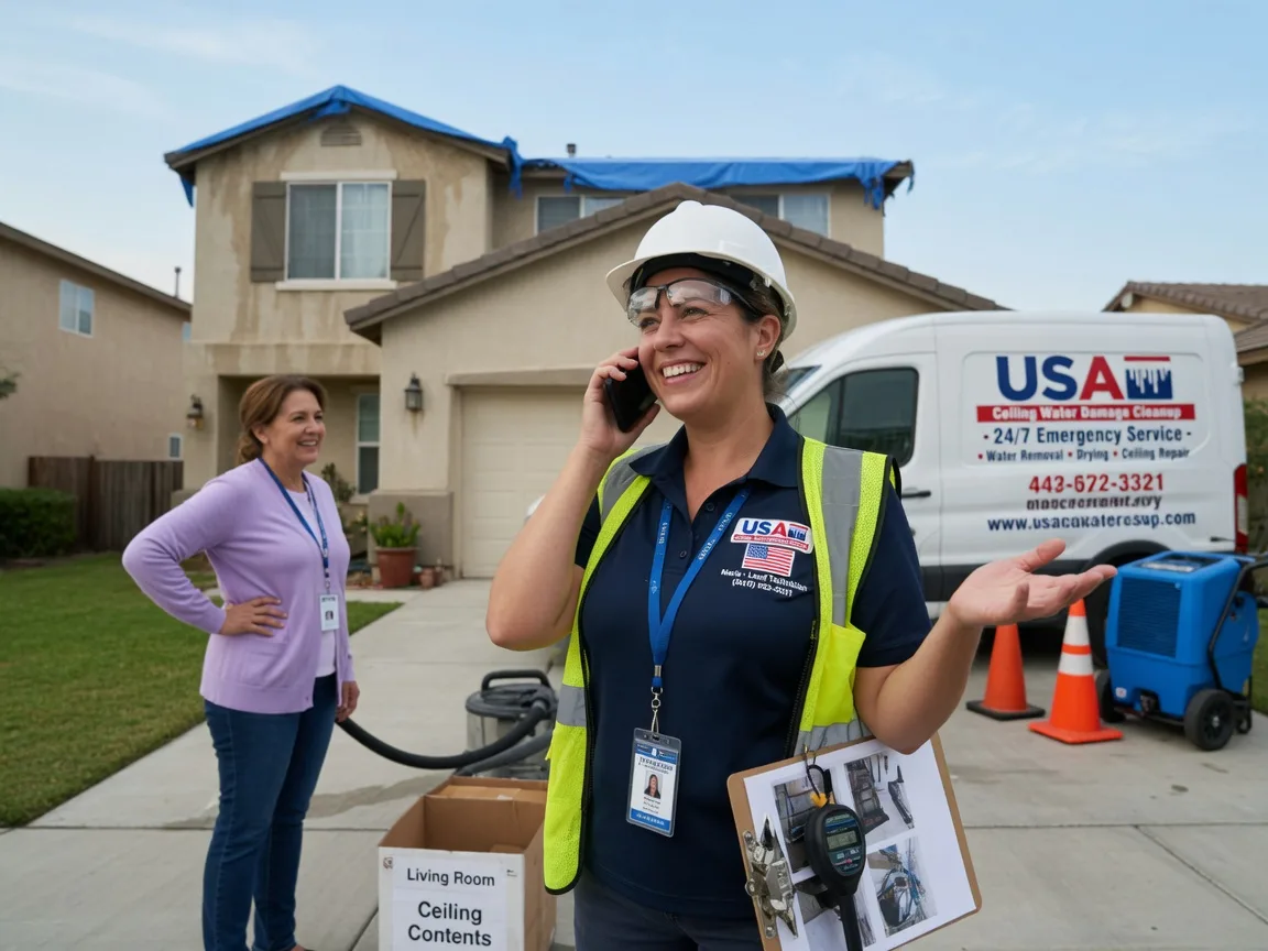 Ceiling Water Damage Restoration Tecumseh, MI FAQs